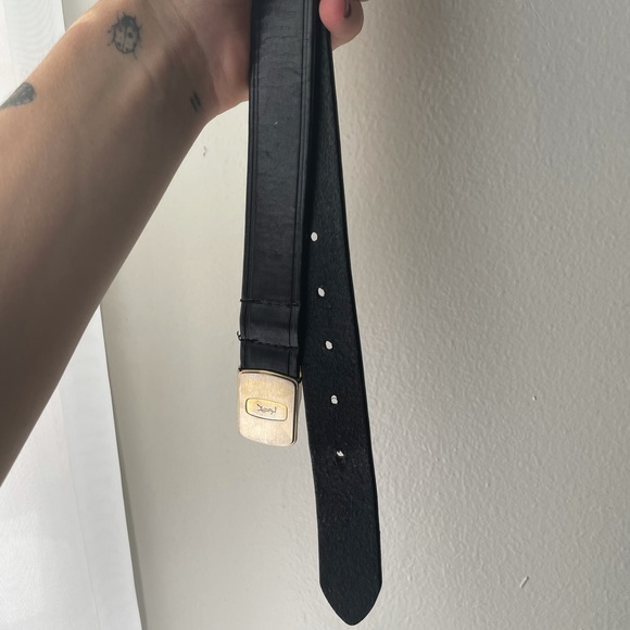 YSL Vintage Belt Black - main image 4